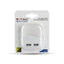 LED SEGNAPASSO NOTTURNO USB QUADRATO 3000K