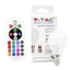 LAMPADINA A LED 3.5W E14 P45 CONTROLLO LUMINOSIT   RF ATTENUABILE RGB + 6400K