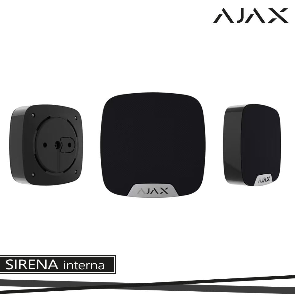 HOMESIREN SIRENA INTERNA NERO