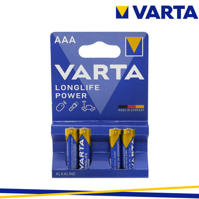 MINISTILO AAA 1,5V LONG LIFE   BLISTER 4PZ ALCALINA VARTA
