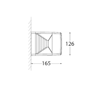 ESTER WALL BIANCO 7W GX53 CCT