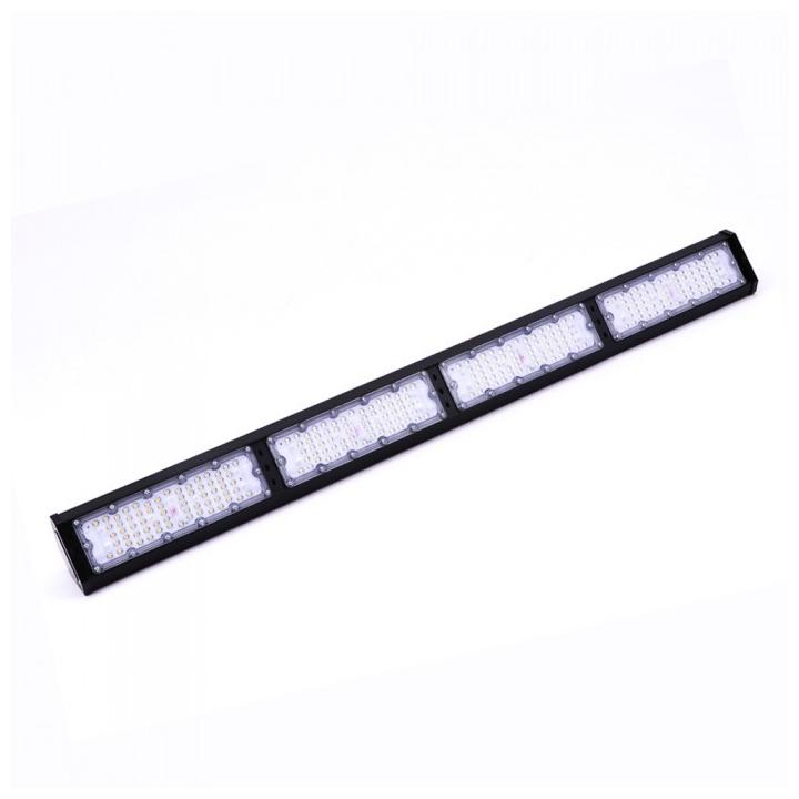 LED SOSPENSIONE LINEARE SAMSUNG CHIP 200W CORPO NERO 6500K 120LM/W