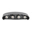 8W LED APPLIQUE DA PARETE SU & GI   SABBIA NERA IP54 3000K