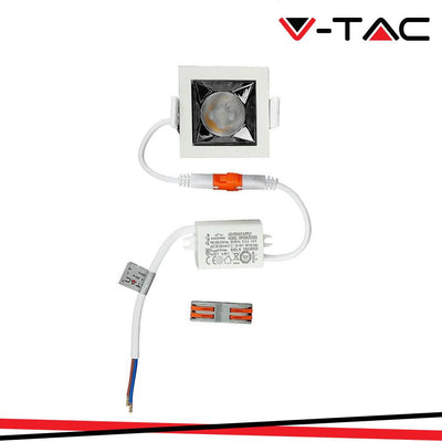 LED FARETTO DA INCASSO SAMSUNG CHIP 4W SMD REFLECTOR 12 D 2700K