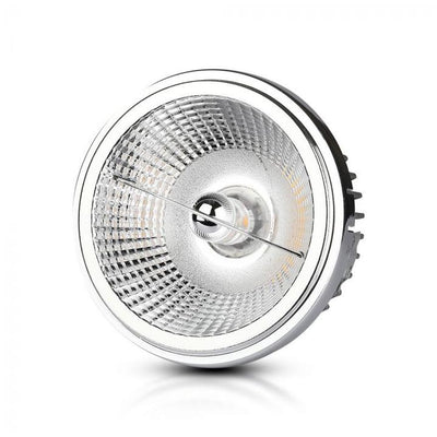 LED FARETTO AR111 20W RIFLETTORE VARIABILE 40 D/20 D SILVER 6400K