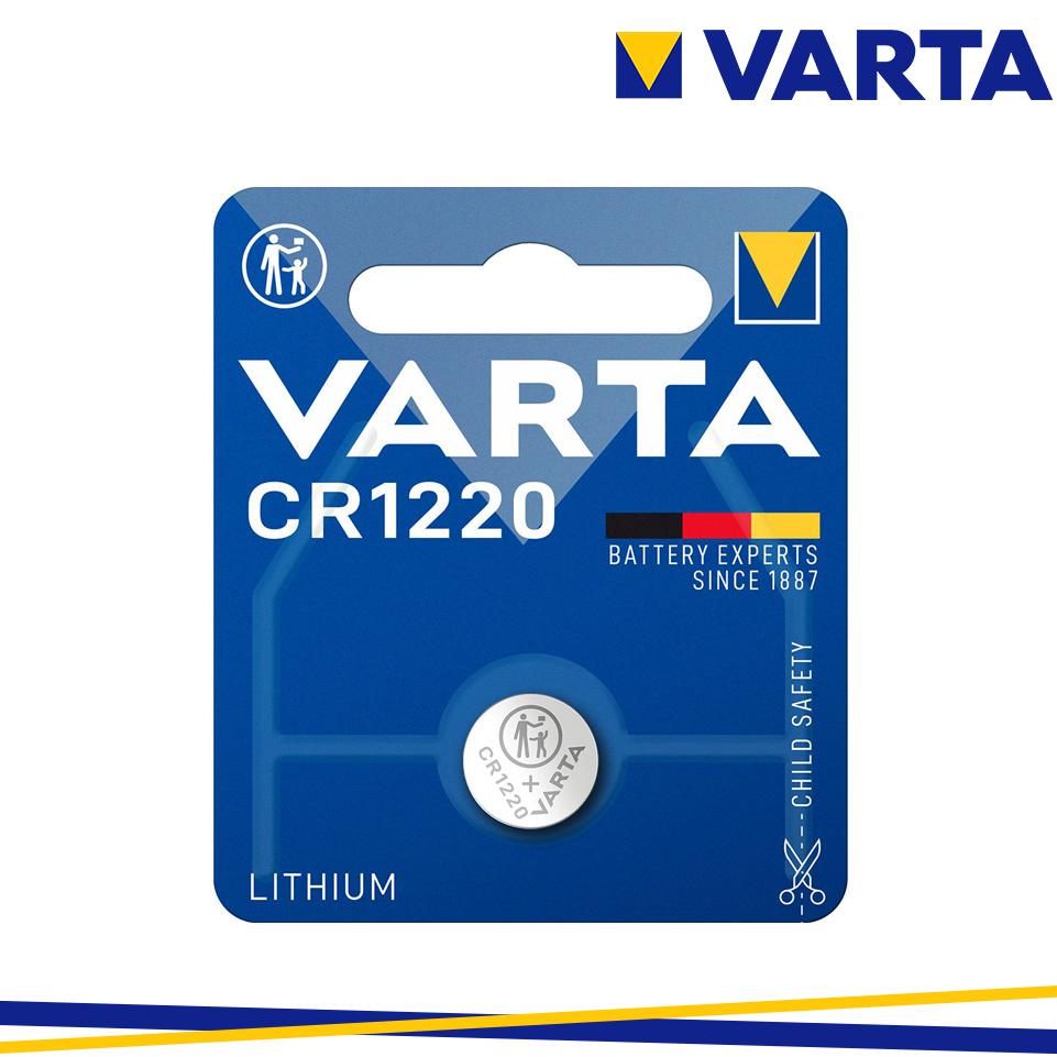 BATTERIA A BOTTONE CR 1220 LITIO 35MAH 3V VARTA