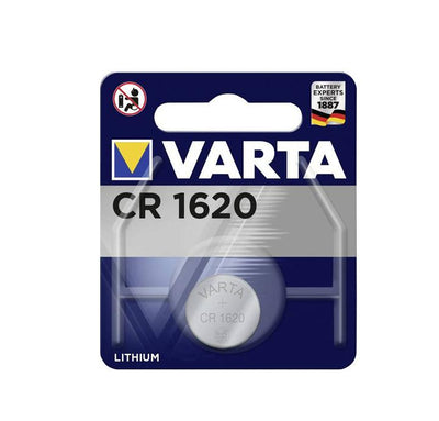 BATTERIA A BOTTONE CR 1620 LITIO 70MAH 3V VARTA