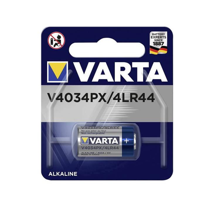 V4034PX BATTERIA SPECIAL 476 A ALCALIN/MANG 6V 170MAH VARTA