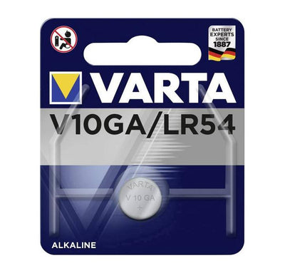 BATTERIA A BOTTONE LR 54 ALCALINA 70MAH 1.5V VARTA