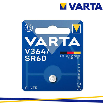 PULSANTE V364 VARTA BATTERIA 1,55V OSSIDO DI ARGENTO