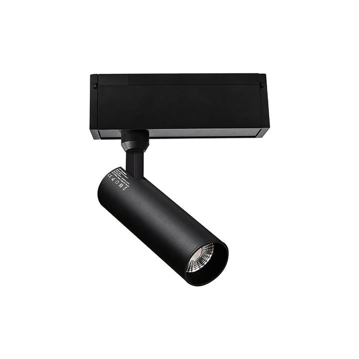 15W LED LUCE A BINARIO MAGNETICO IP20 24V NERO 3000K