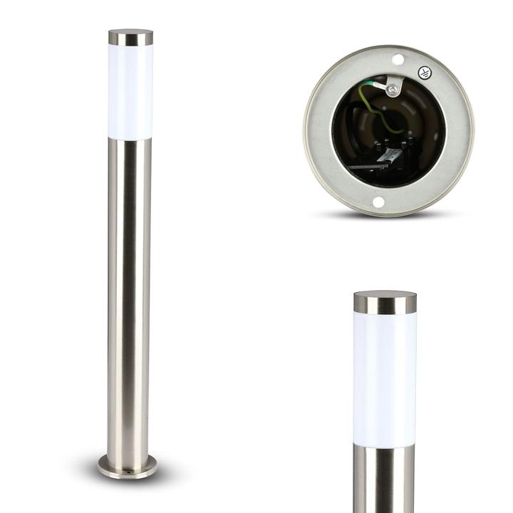 BOLLARD LAMP CORPO IN ACCIAIO INOSSIDABILE