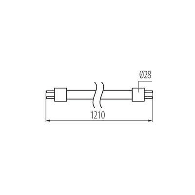 LAMPADINA LED T8 LED N 18W-CW - KANLUX