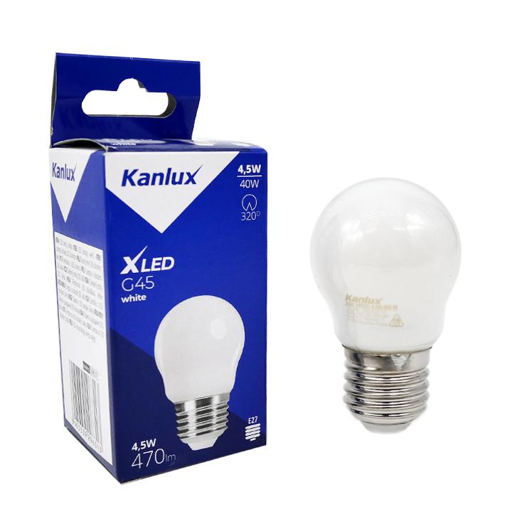LAMPADINA LED XLED G45E27 4,5W-NW-M - KANLUX