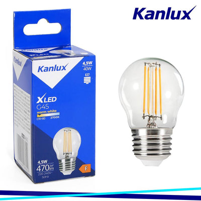 LAMPADINA LED XLED G45 E27 4,5W-WW - KANLUX