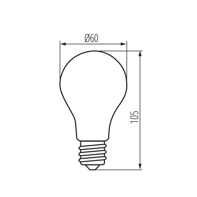 LAMPADINA LED XLED A60 4,5W-WW - KANLUX