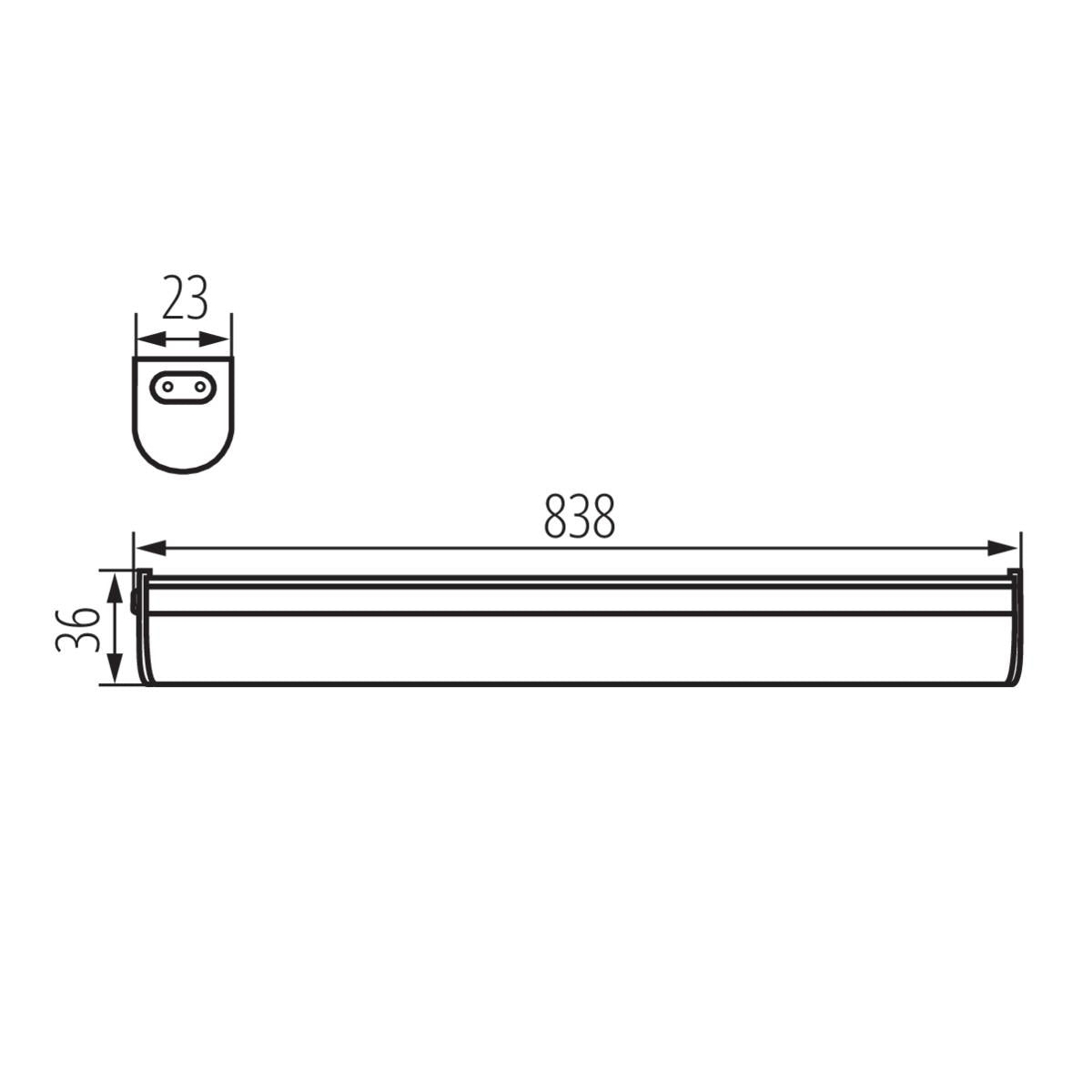 ALLOGGIAMENTO LED PER PENSILI MERA LED 15W NW - KANLUX