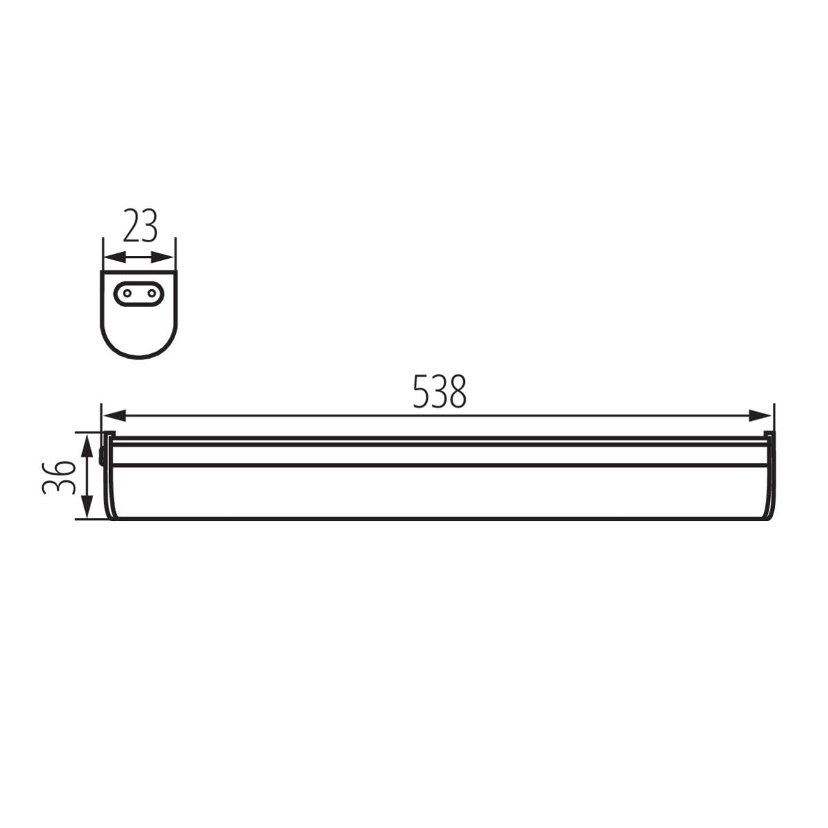 ALLOGGIAMENTO LED PER PENSILI MERA LED 10W NW - KANLUX