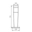 ILLUMINAZIONE ARCHITETTONICA CON LAMPADA SOSTITUIBILE INVO OP 77-L-GR - KANLUX