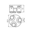LAMPADA DA PARETE-SOFFITTO LAURIN EL-3O W - KANLUX
