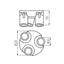 LAMPADA DA PARETE-SOFFITTO LAURIN EL-3O W - KANLUX