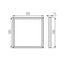 PANNELLO LED DA INCASSO BRAVO PU36W6060NW W - KANLUX