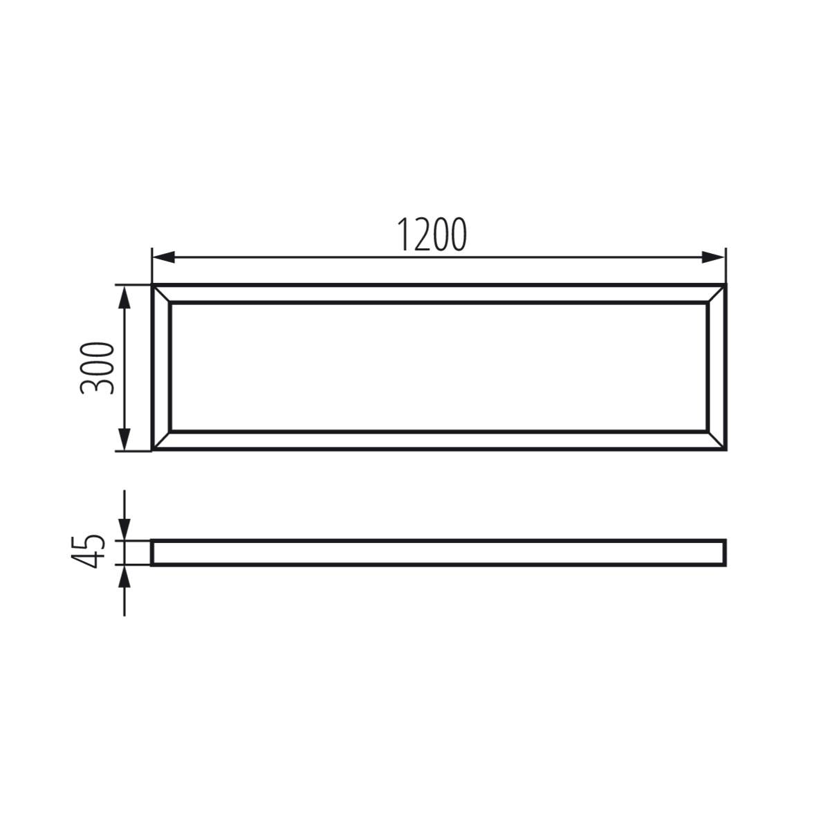 CORNICE PER BRAVO ADTR 12030 SR - KANLUX