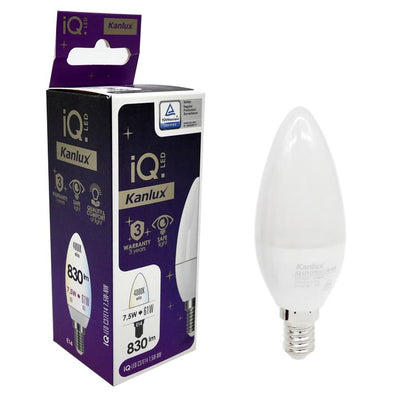 LAMPADINA LED IQ-LED C37E14 7,5W-NW - KANLUX