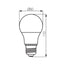 LAMPADINA LED IQ-LED A60 10,5W-WW - KANLUX