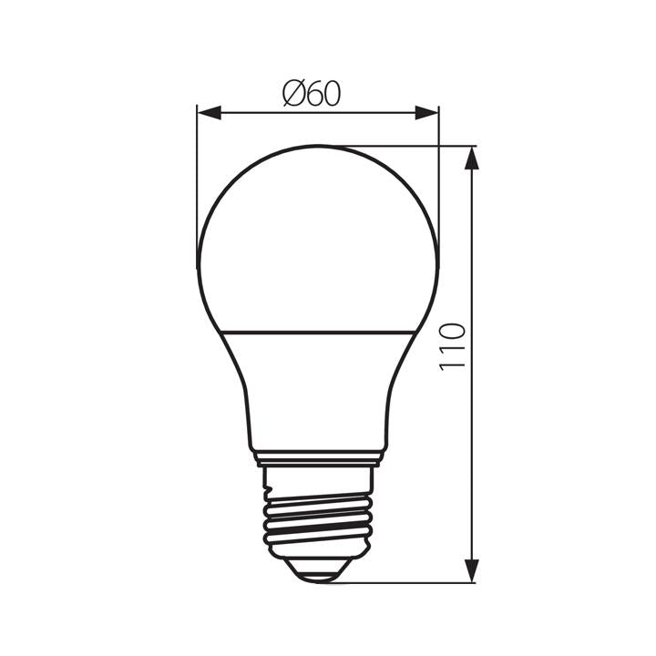 LAMPADINA LED IQ-LED A60 10,5W-WW - KANLUX