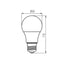 LAMPADINA LED IQ-LED A60 9W-NW - KANLUX