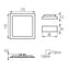 INCASSO KATRO V2LED 12W-NW-SN - KANLUX