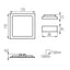 INCASSO KATRO V2LED 12W-NW-SN - KANLUX