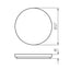 PLAFONIERA LED VARSO LED 24W-NW-O - KANLUX