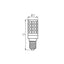 LAMPADINA LED ZUBI LED 3,5W E14-WW - KANLUX