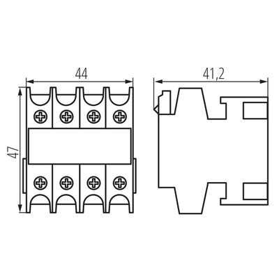 CONTATTORE DI POTENZA KCP KCP-AX22 - KANLUX