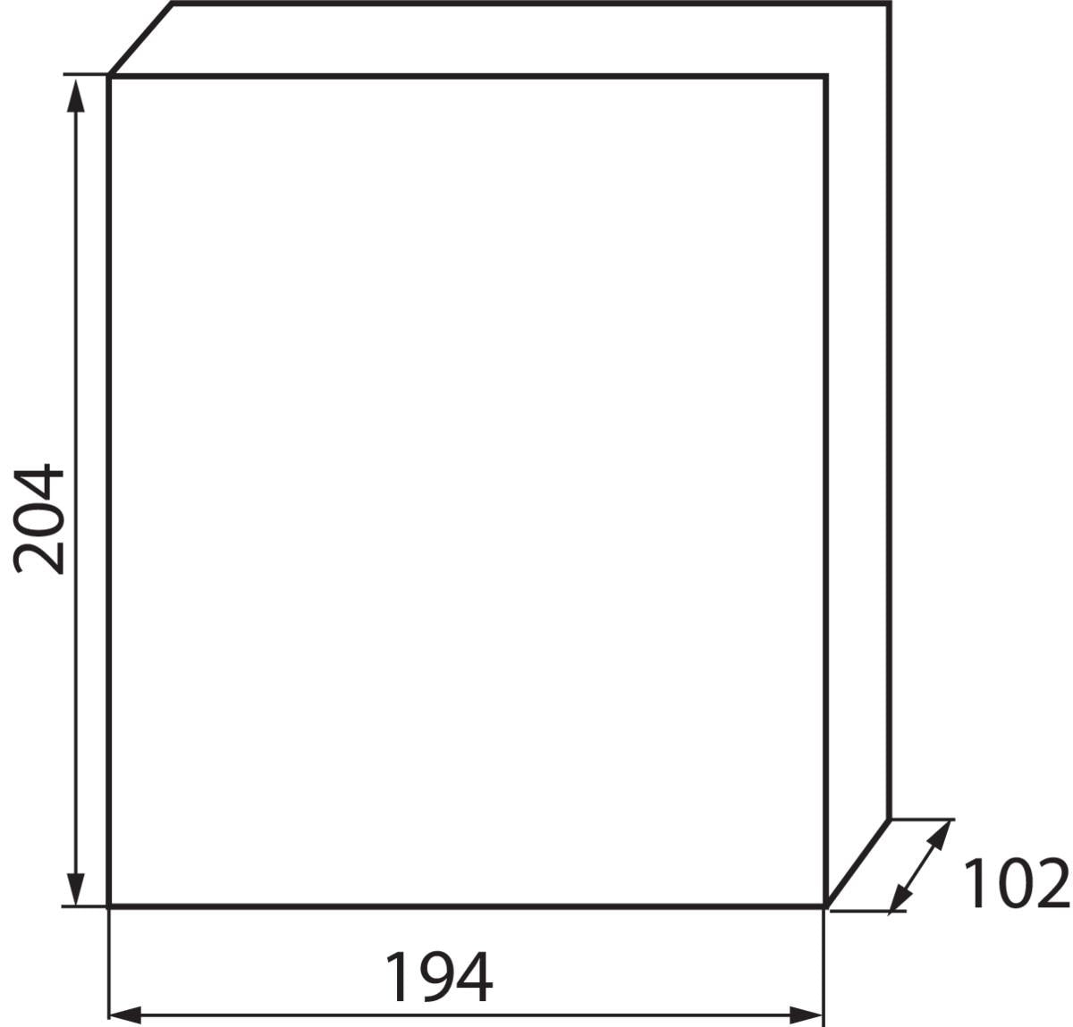 QUADRO DI DISTRIBUZIONE SERIE KDB KDB-S06T - KANLUX