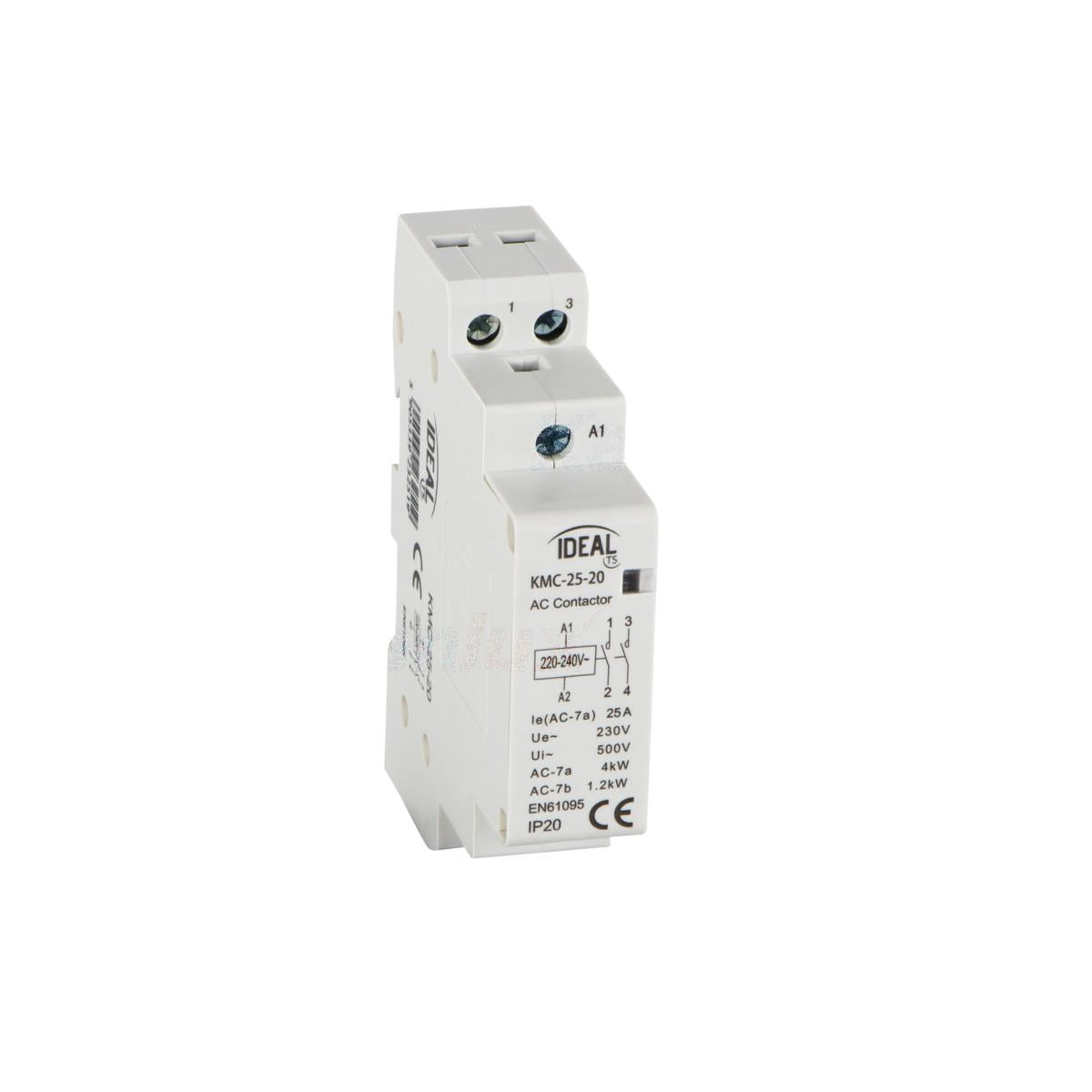 CONTATTORE MODULARE, ALIMENTAZIONE 230V AC KMC-25-20 - KANLUX
