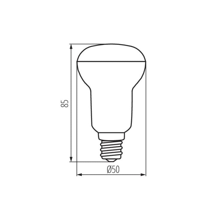 LAMPADINA LED SIGO R50 LED E14-NW - KANLUX