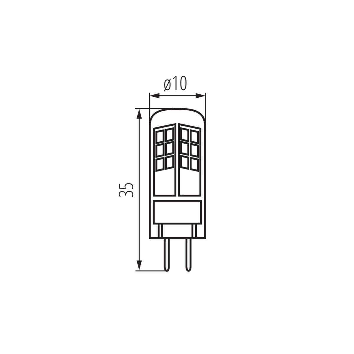 LAMPADINA LED TANO G4 SMD-WW - KANLUX