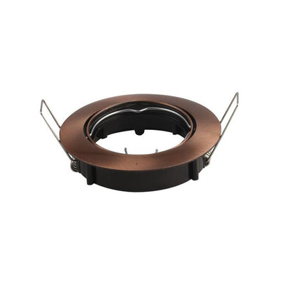 GU10 FITTING ROTONDO MOBILE BRONZE