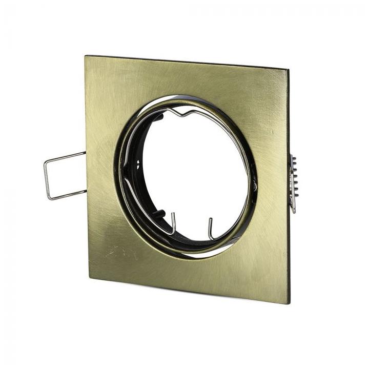 GU10 FITTING QUADRATO MOBILE GOLD