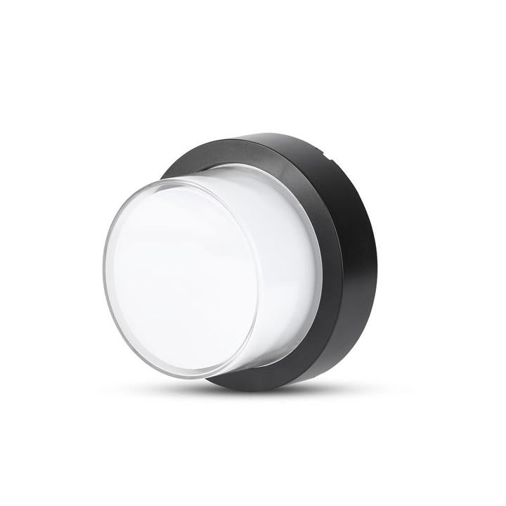 APPLIQUE A LED 7W NERO ROTONDO 3000K