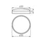 PLAFONIERA LED DUNO LED N24W-NW-O - KANLUX