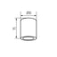 FARETTO DECORATIVO SANI IP44 DSO-W - KANLUX