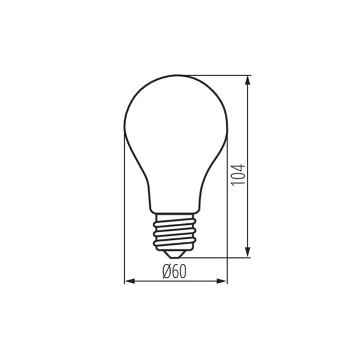 LAMPADINA LED XLED A60 7W-STEP CCT - KANLUX