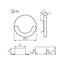 LAMPADA LED PER SCALE SOLA LED B-NW - KANLUX