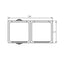 PRESA DOPPIA SCHUKO CON CONTATTO DI TERRA TEKNO 05-1248-143 CZ - KANLUX