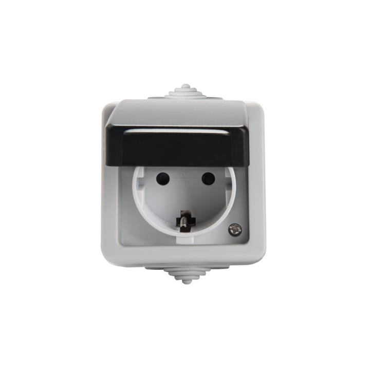 PRESA SCHUKO CON SCHERMO DI SICUREZZA TEKNO 05-1240-143 CZ - KANLUX