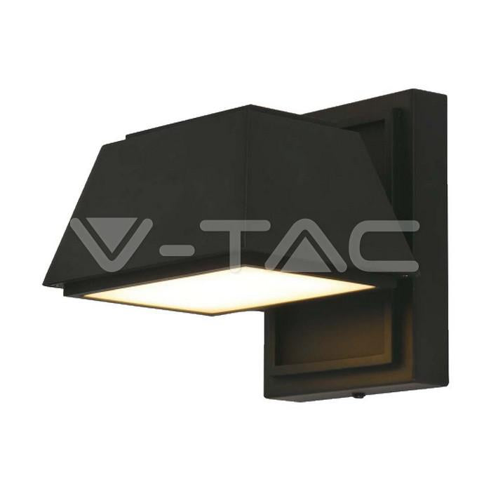 14W LED LAMPADA DA PARETE PER ESTERNI(L16*W16.5*H16.4MM) 3000K CORPO NERO IP65